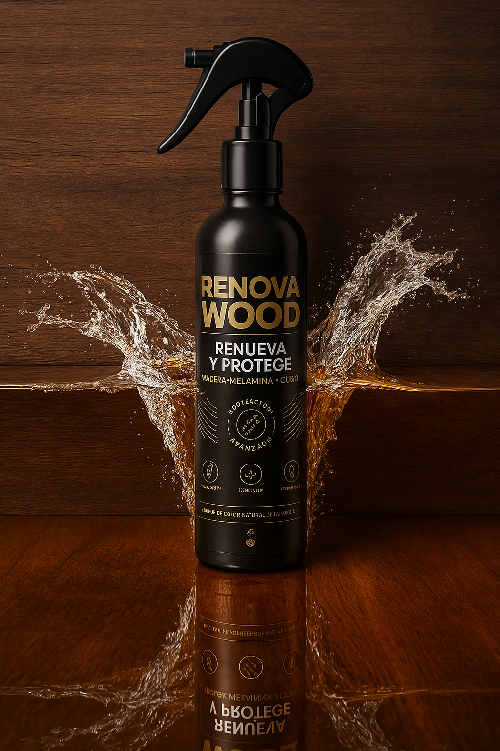 RENOVAWOOD PREMIUM (RENOVADOR DE MADERA, MELAMINE Y CUERO)