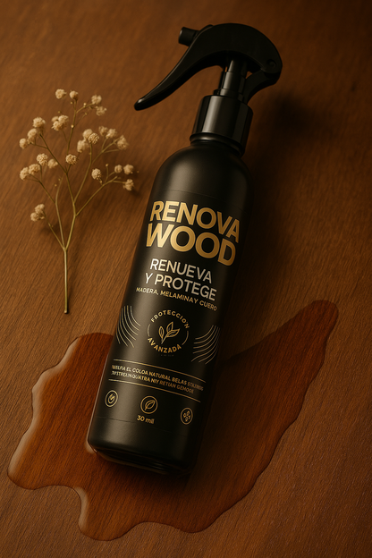 RENOVAWOOD PREMIUM (RENOVADOR DE MADERA, MELAMINE Y CUERO)