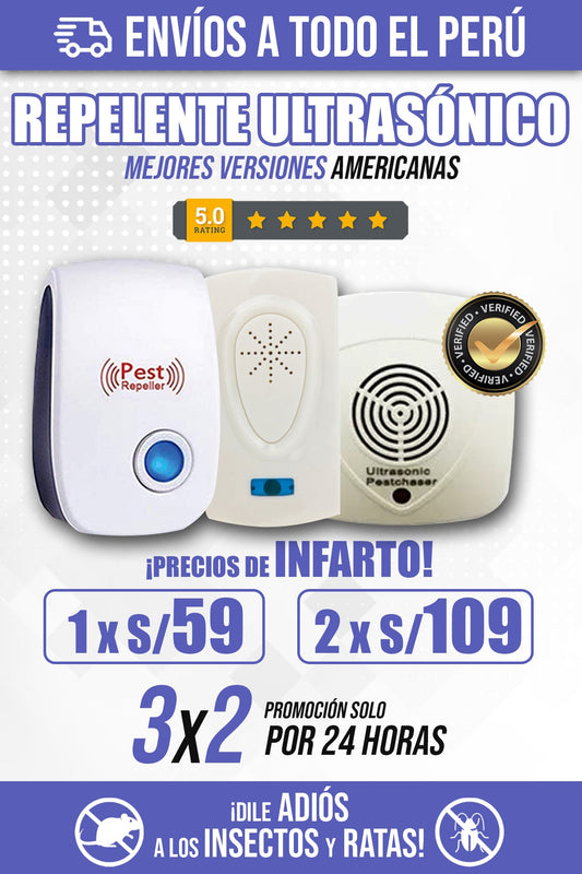 REPELENTE ULTRASONICO - IMPORTADO DE EEUU - Mi tienda 2