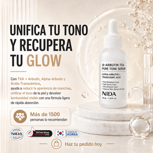 Serum NIDA™ TXA+ Arbutin Korean 003 - Mi tienda 2